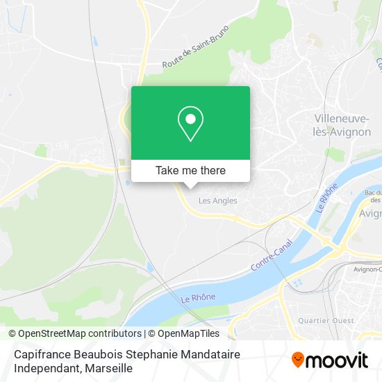 Capifrance Beaubois Stephanie Mandataire Independant map