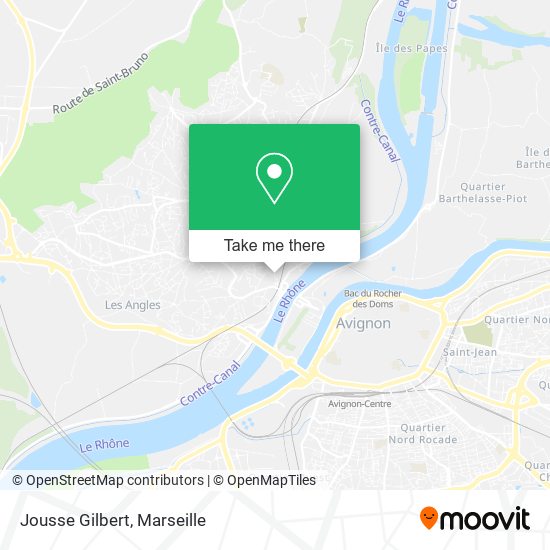 Jousse Gilbert map