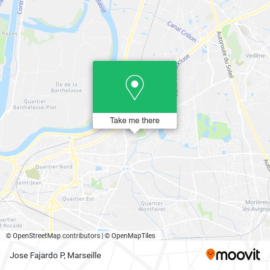 Jose Fajardo P map