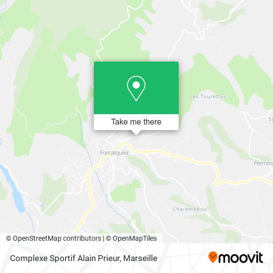 Mapa Complexe Sportif Alain Prieur