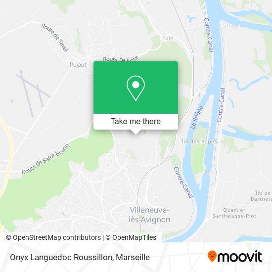 Onyx Languedoc Roussillon map