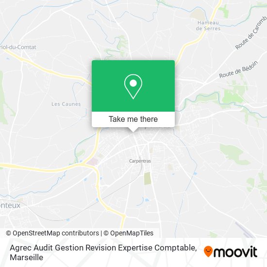 Agrec Audit Gestion Revision Expertise Comptable map