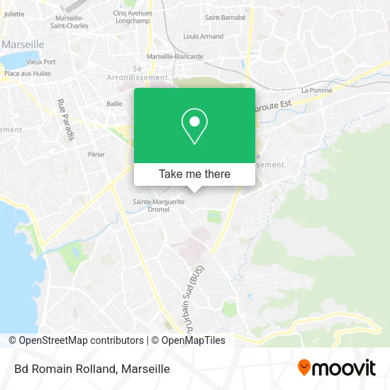 Bd Romain Rolland map