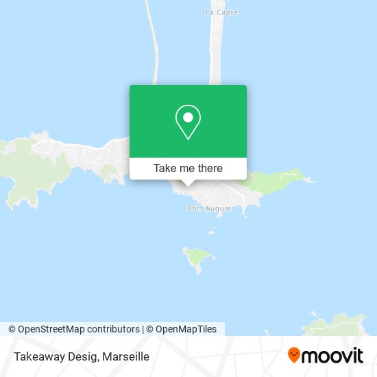 Takeaway Desig map
