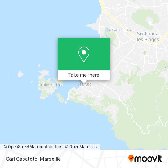 Sarl Casatoto map
