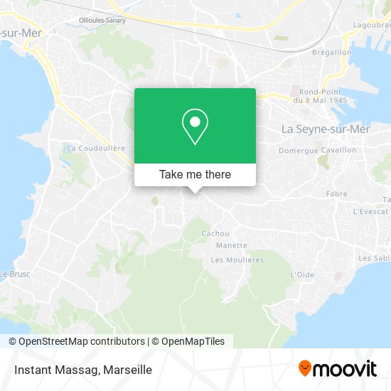 Instant Massag map