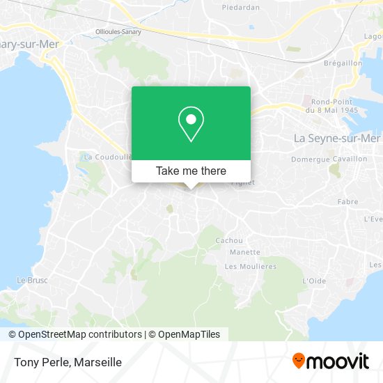 Tony Perle map