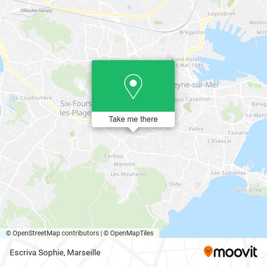 Escriva Sophie map
