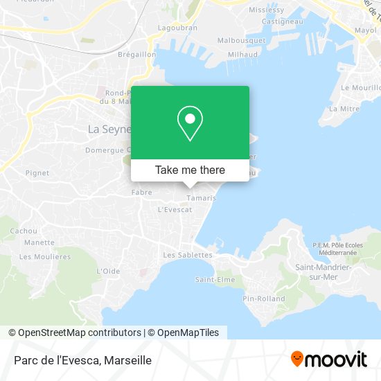 Parc de l'Evesca map