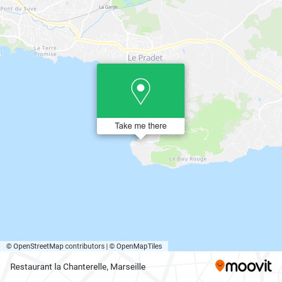Restaurant la Chanterelle map