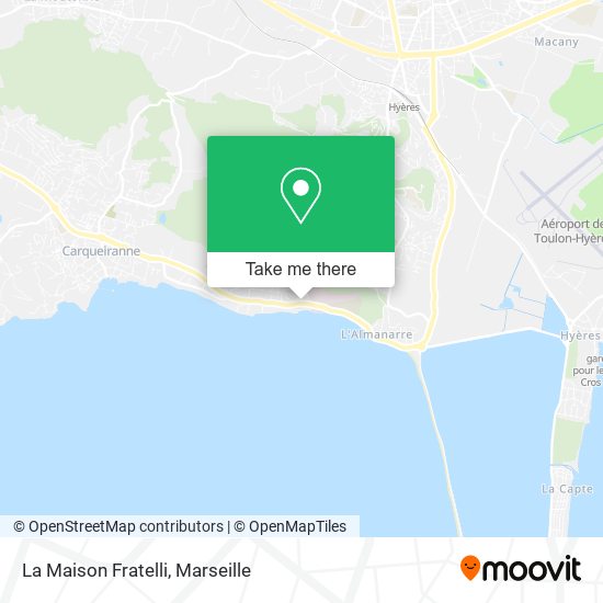 La Maison Fratelli map