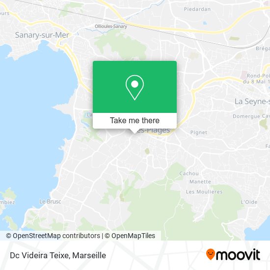 Dc Videira Teixe map