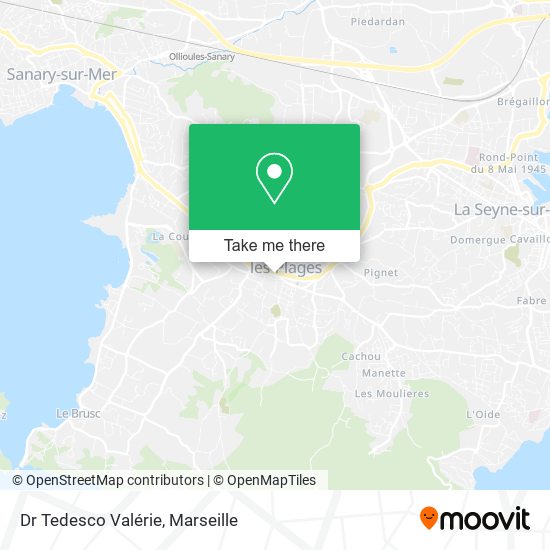 Dr Tedesco Valérie map