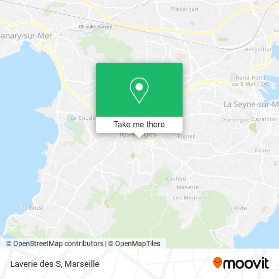 Laverie des S map