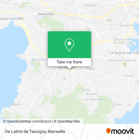 De Lattre de Tassigny map