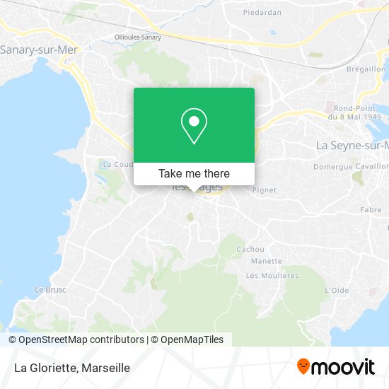 La Gloriette map