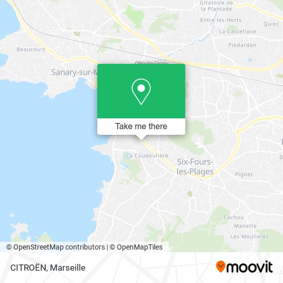 CITROËN map