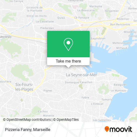 Pizzeria Fanny map