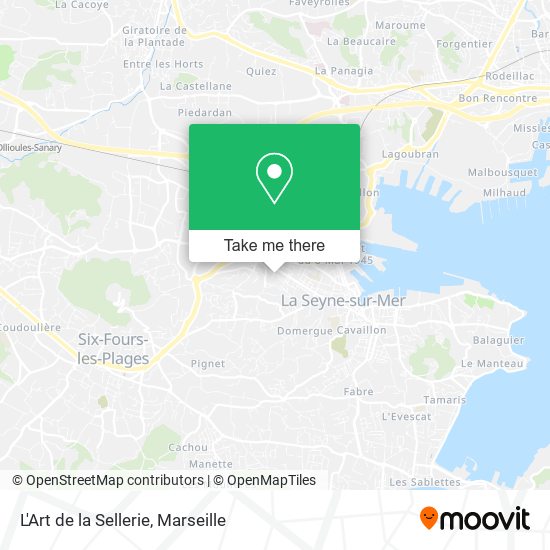 L'Art de la Sellerie map