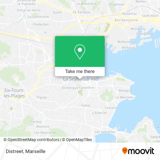 Distreet map