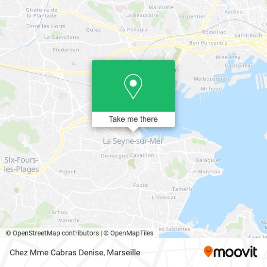 Chez Mme Cabras Denise map