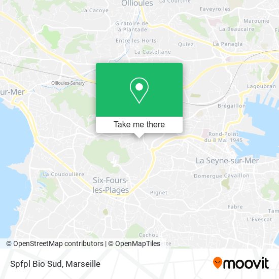 Spfpl Bio Sud map