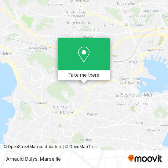 Arnauld Dulys map