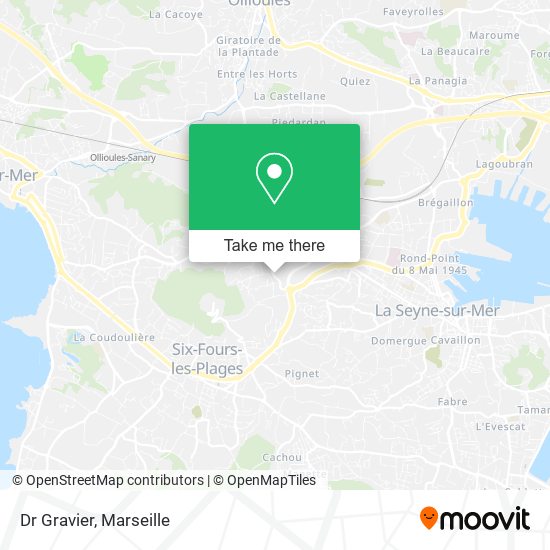 Dr Gravier map