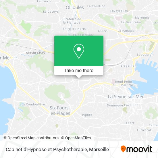 Cabinet d'Hypnose et Psychothérapie map