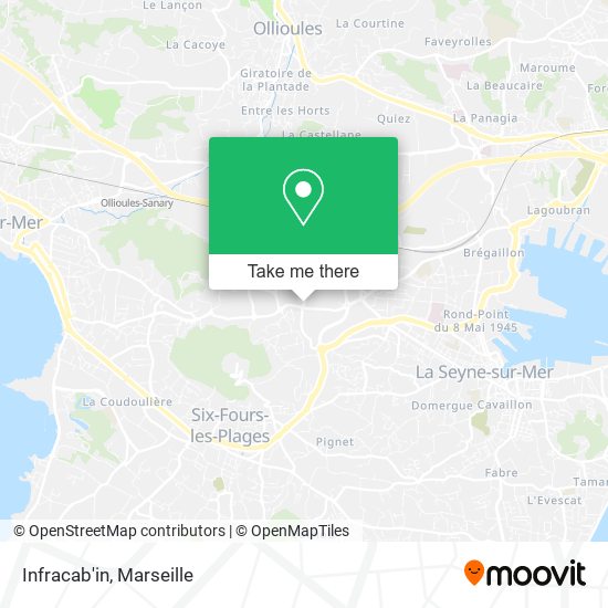Infracab'in map