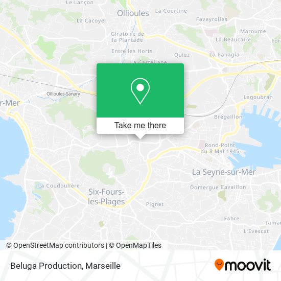 Beluga Production map