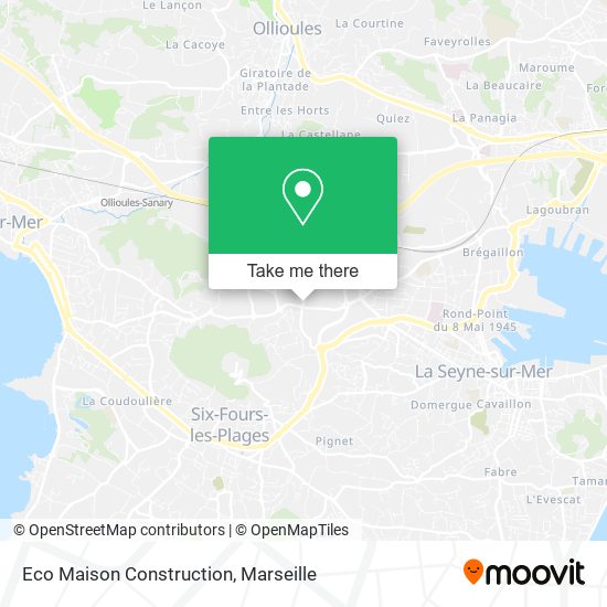 Eco Maison Construction map
