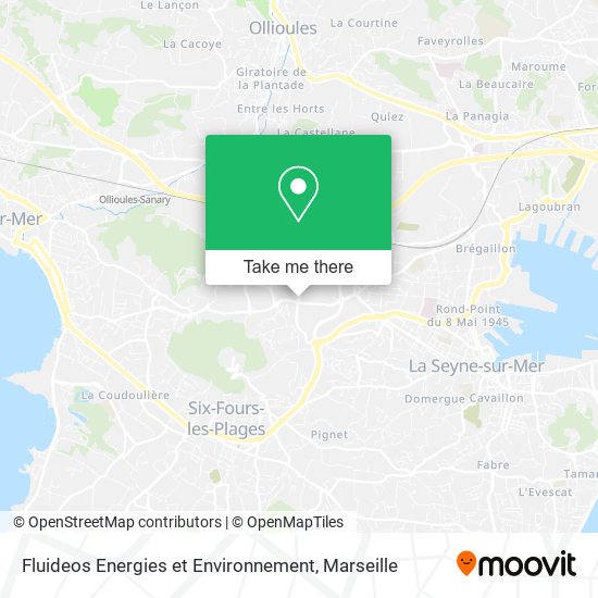 Fluideos Energies et Environnement map