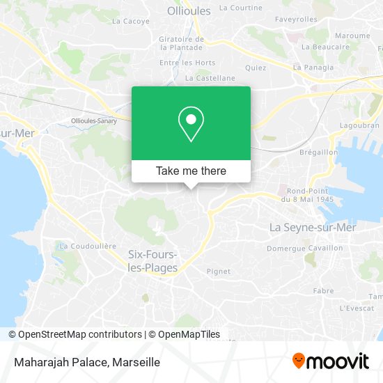Maharajah Palace map