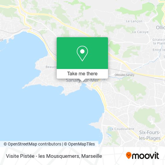 Mapa Visite Pistée - les Mousquemers