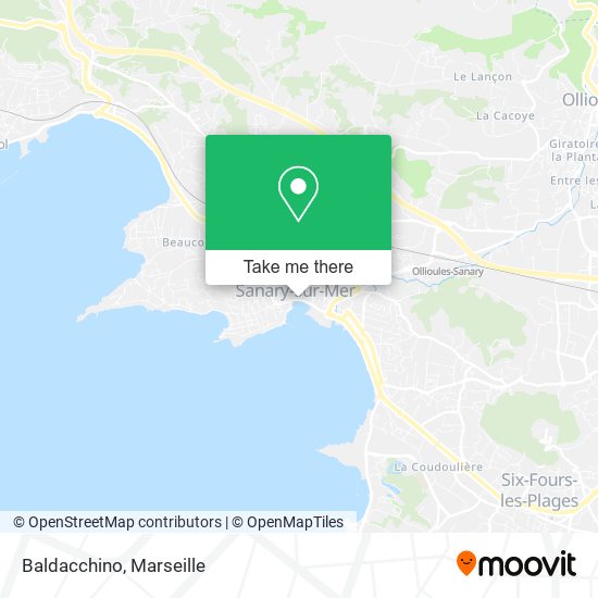 Baldacchino map
