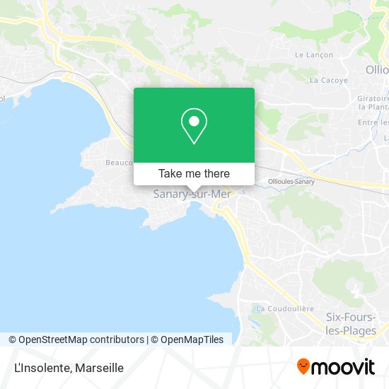 L'Insolente map