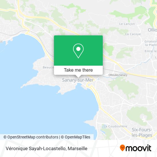 Véronique Sayah-Locastello map