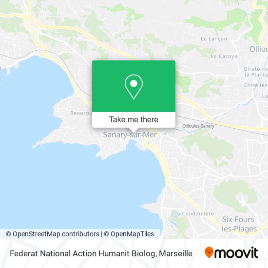 Federat National Action Humanit Biolog map