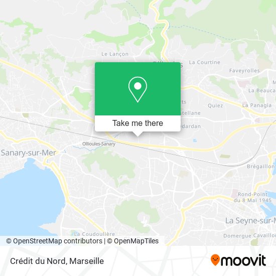 Crédit du Nord map
