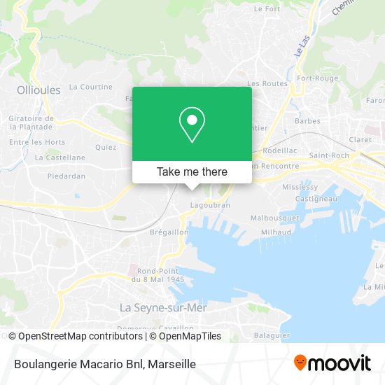 Boulangerie Macario Bnl map
