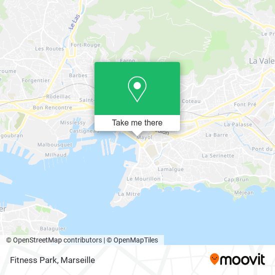 Fitness Park map