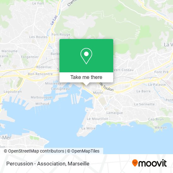 Percussion - Association map