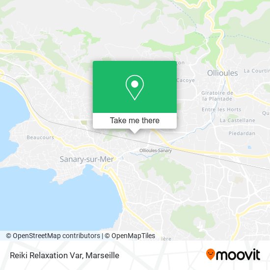 Reiki Relaxation Var map