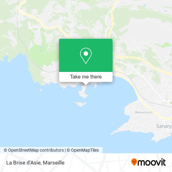 La Brise d'Asie map