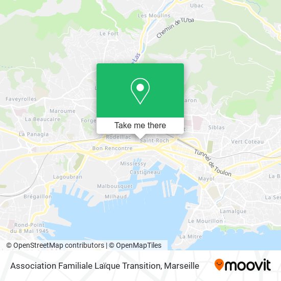 Association Familiale Laïque Transition map