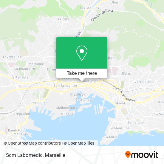 Scm Labomedic map