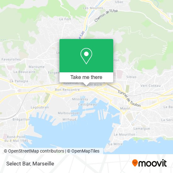Select Bar map