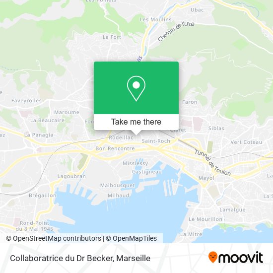 Collaboratrice du Dr Becker map