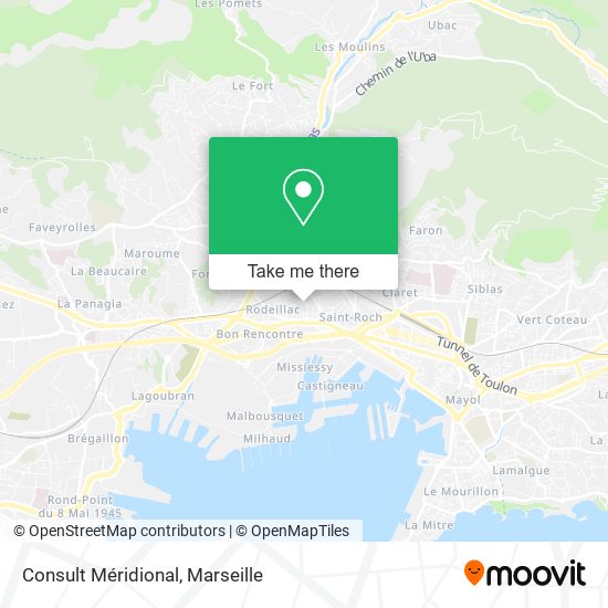 Consult Méridional map
